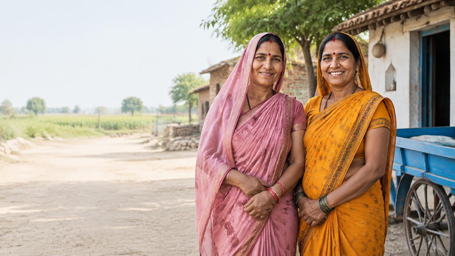 Women participating in HindSe Group Loans
